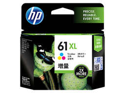 HP 61XL High Yield Tri-color Original Ink Cartridge (CH564WA)
