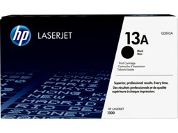 HP 13A Black Original LaserJet Toner Cartridge (Q2613A)