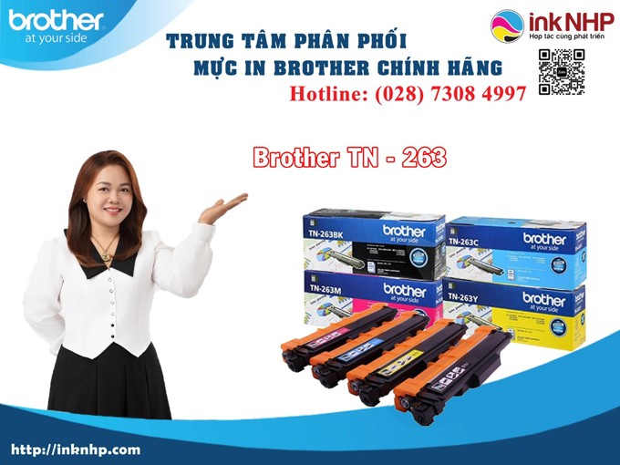 Địa chỉ bán mực in Brother TN 263 cho máy in Brother HL-L3210CW tại Xã Củ Chi, TP.HCM  Địa chỉ bán mực in Brother TN 263 cho máy in Brother HL-L3210CW tại Xã Củ Chi, TP.HCM