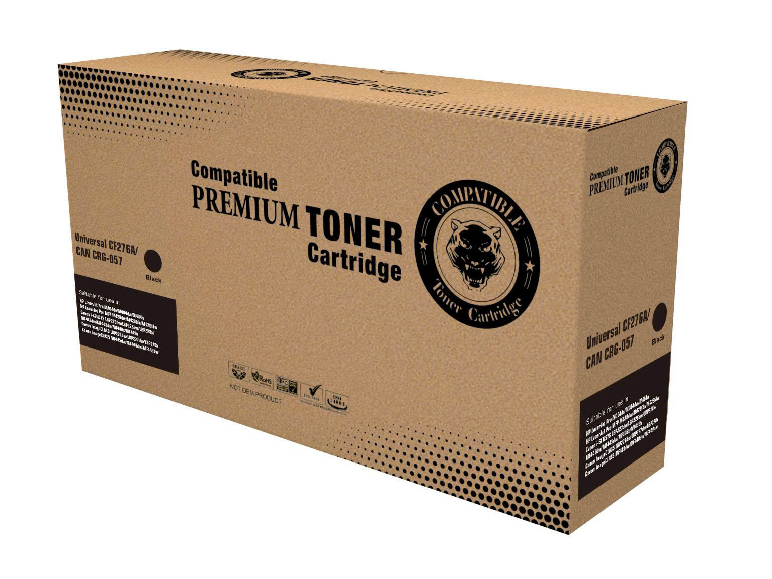 Mực in thương hiệu Premium 76A CF276A Black Toner Cartridge